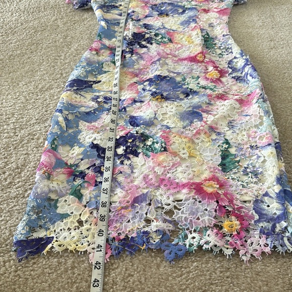 NWOT ASOS Floral Multicolor Dress - Picture 6 of 10